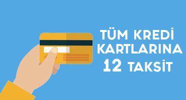 Tüm Kredi Kartlarına 12 Taksit